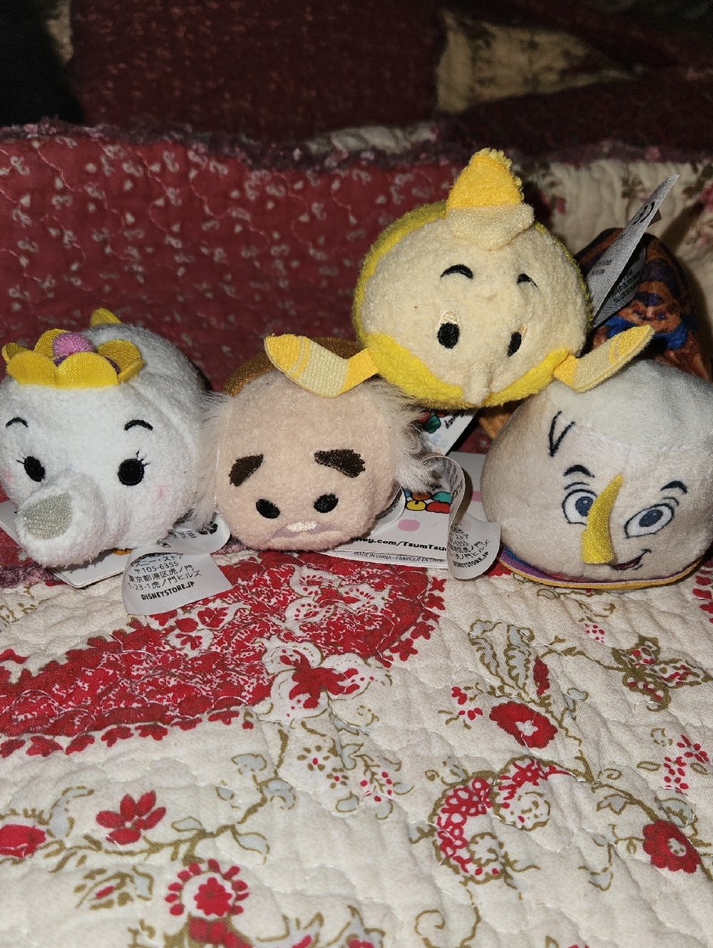 Disney Beauty An The Beast Tsum Tsum And FLIP A ZOO plush